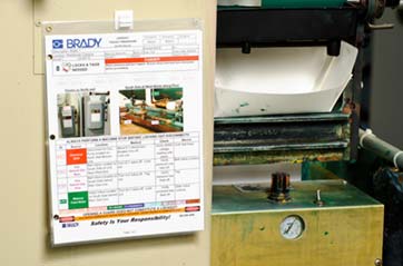 Bloqueo y etiquetado de máquina