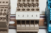 Etiquetas para bloques de terminales con el material B-499