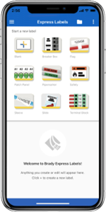 Una captura de pantaña de Etiquetas rápidas para móviles en un teléfono