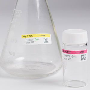 Cristalería de laoratorio - Identificación de laboratorios