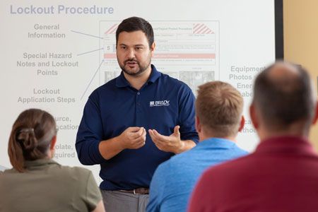 Capacitación de bloqueo y etiquetado