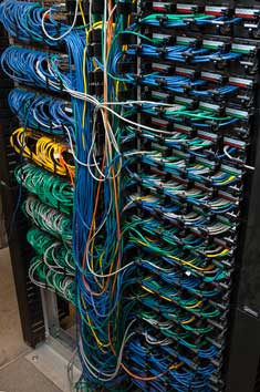 Sala de servidores de centro de datos