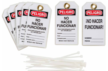 Tarjeas de Bloqueo y Etiquetado